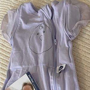 Nested Bean Zen One Swaddle in Light Purple